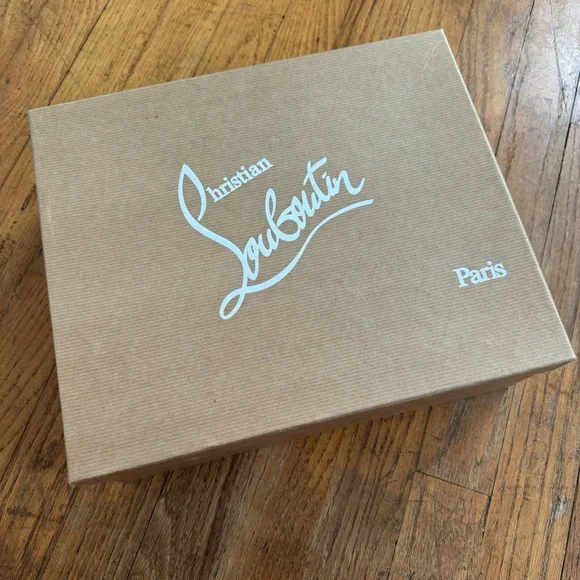 Christian Louboutin Lace 554 100 Cabaret Sequin Embellishments Pump Gold Nude 39